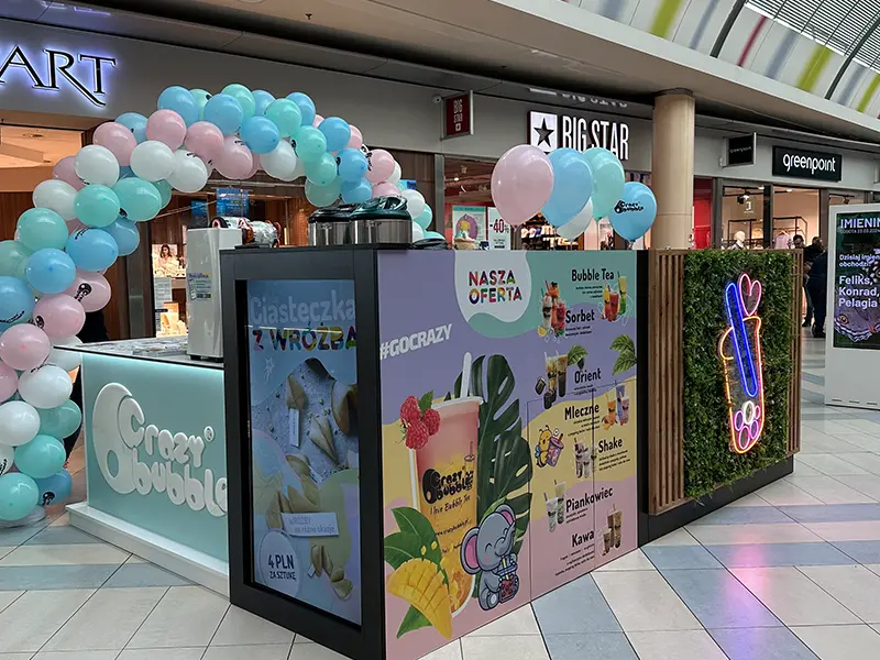 Crazy-Bubble-Tea-Bielsko-Biala-Gemini Park poziom 0