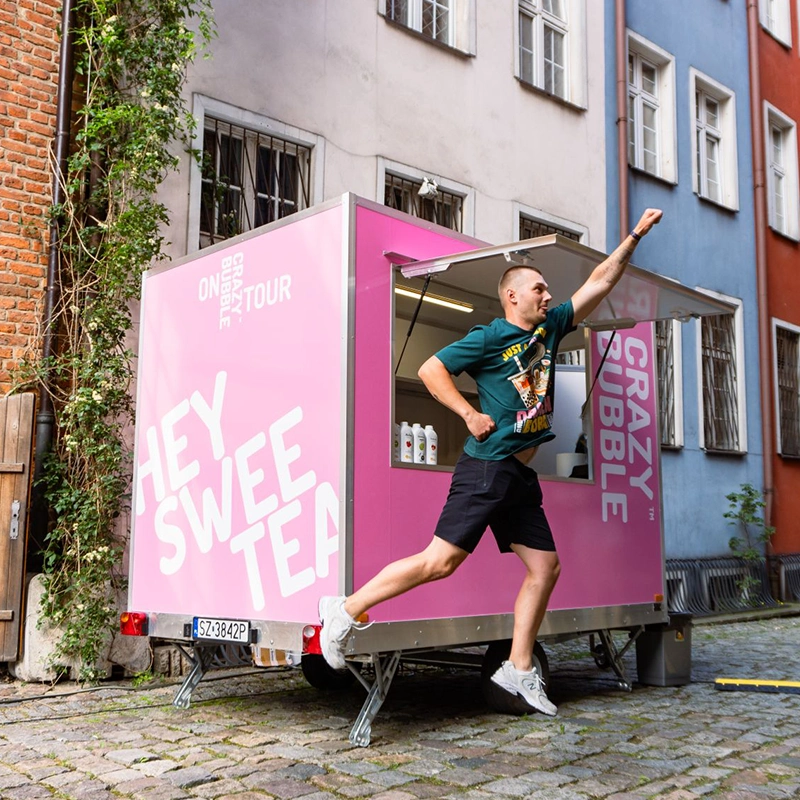 Wyjazdy z naszym różowym foodtruckiem